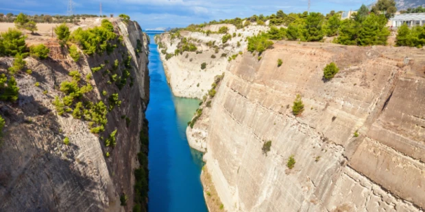 科林斯運河Korinthos Canal
